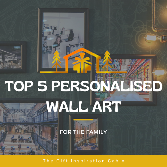 Top 5 Personalised Wall Art