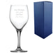 Engraved Primeur Water Goblet, 14.5oz/415ml, Any Message Image 1