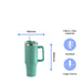Engraved Extra Large Teal Travel Cup 40oz/1135ml, Any Message Image 5